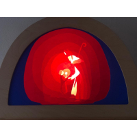 Transparant Sinterklaas