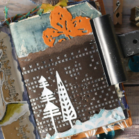 Dies, Travelers Notebook- Winter home pocket
