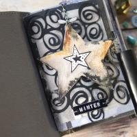 Dies, Planner die- Cinnamon background