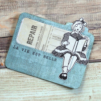 Clear stamps, Paper Love