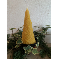 Maria met bijenkleed kaars