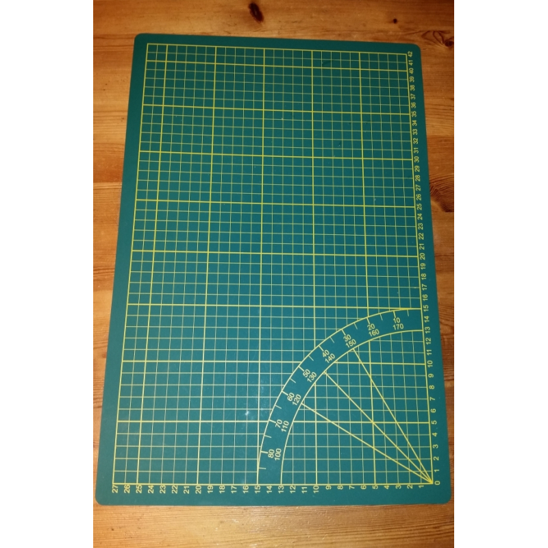 Onderlegger A3 groen