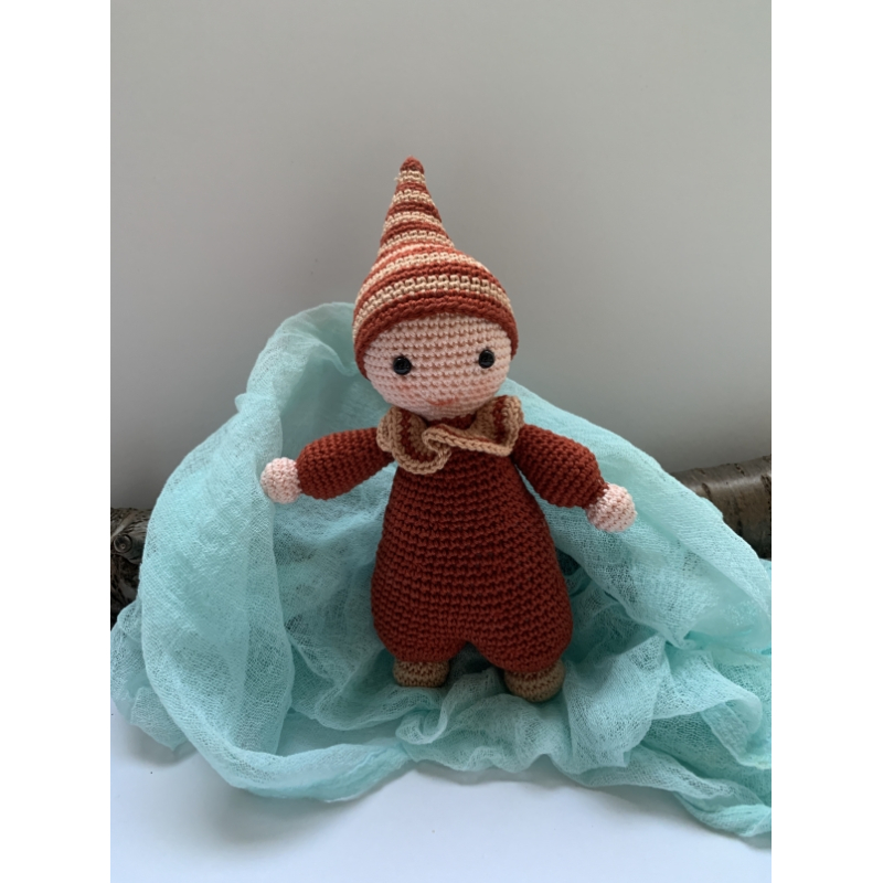 Gehaakte Kabouter knuffel