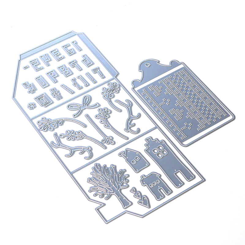 Dies, Travelers Notebook- Winter home pocket