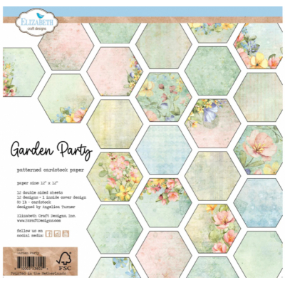 Elizabeth craft design papierblok Garden party