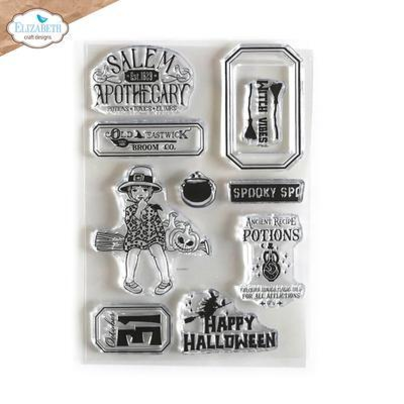 Clear stamps, Halloween Vibes