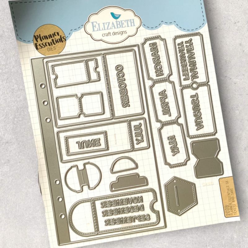 Planner Essentials 56 Tickets and Tabs
