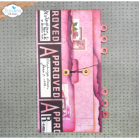 Half Page Tab 3 with paperclip numbers