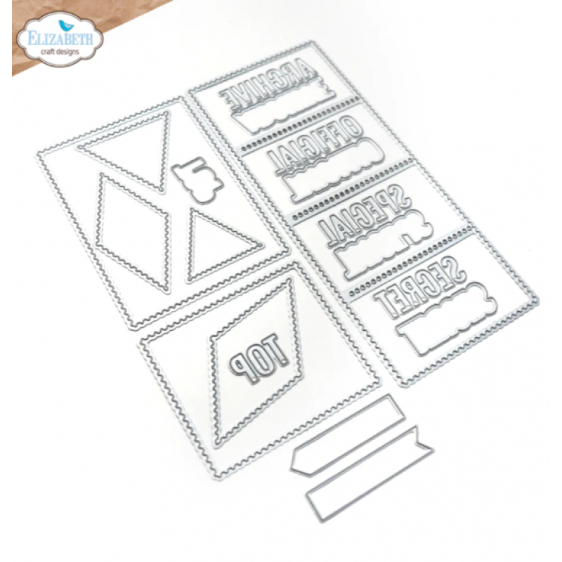 Dies, Sidekick Postage stamps fillers 1