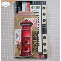 Clear stamps, Correspondence from the past 3 Stamp and die set