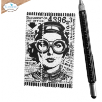 Clear stamps, Travels from the past  Stamp and die set