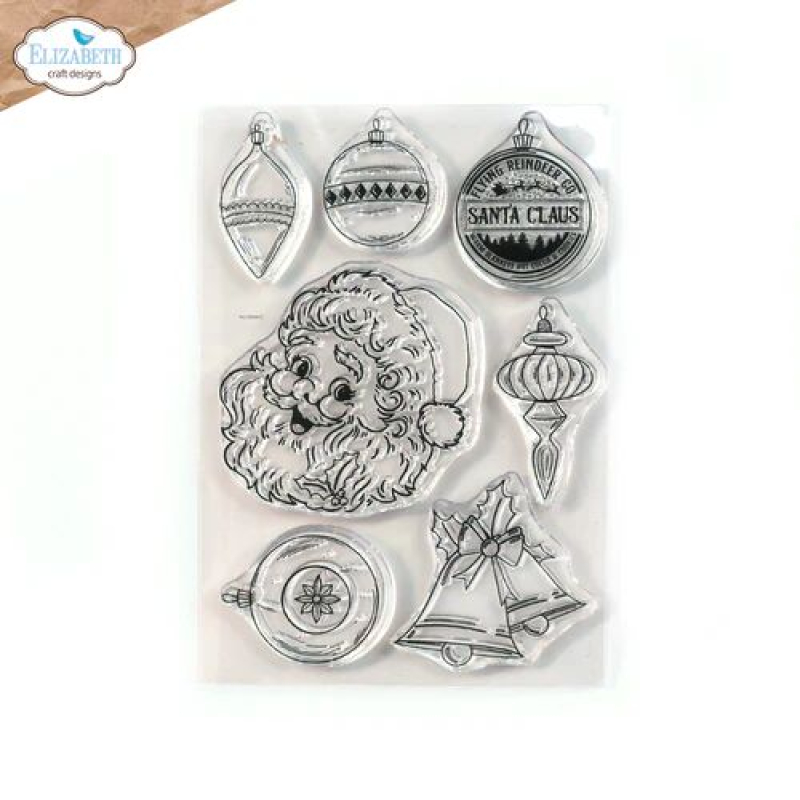 Clear stamps, Santa Claus