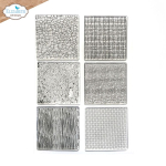 Clear stamps, Playful Textures