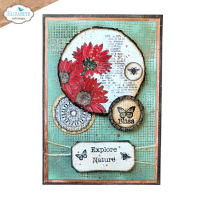 Clear stamps, Playful Textures
