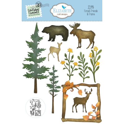 Dies Forest Friends & Frame Dies Forest Friends & Frame