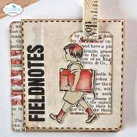 Clear stamps and die set, Field Notes