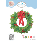 Dies Holiday Wreath