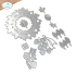 Dies Holiday Wreath