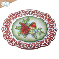 Clear stamps, Festive Holly Sentiments