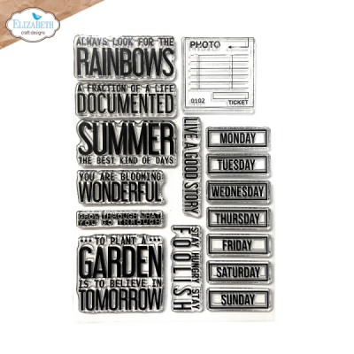 Clear stamps, Best kind of days
