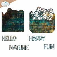 Dies Pocket With Flowers