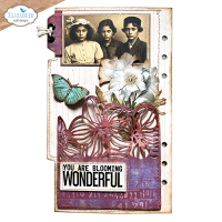 Dies Pocket With Flowers