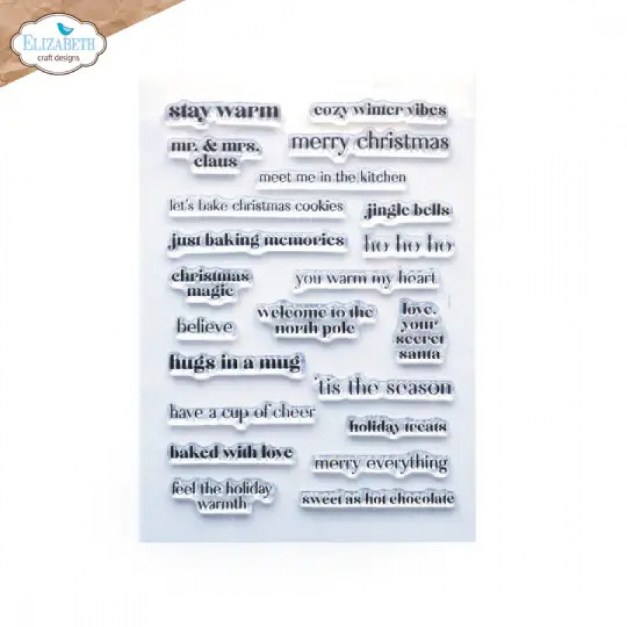 Clear stamps, Holiday Treats