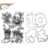 Clear stamps en dies, Deck the Halls