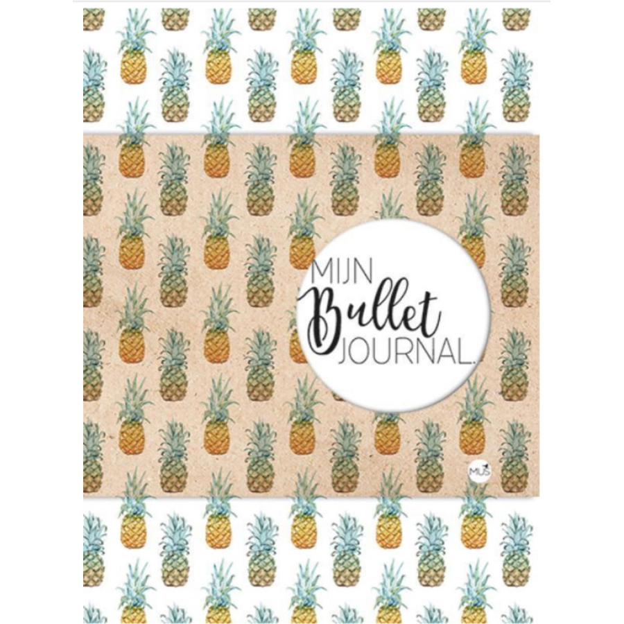 Journal, Mus bullet journal ananas