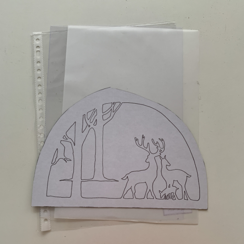 Zelfmaak pakket Herten familie
