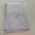 Zelfmaak pakket Meisje met Draak